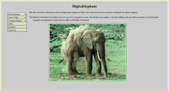 Desktop Screenshot of digitalelephant.org