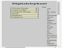 Tablet Screenshot of digitalelephant.org